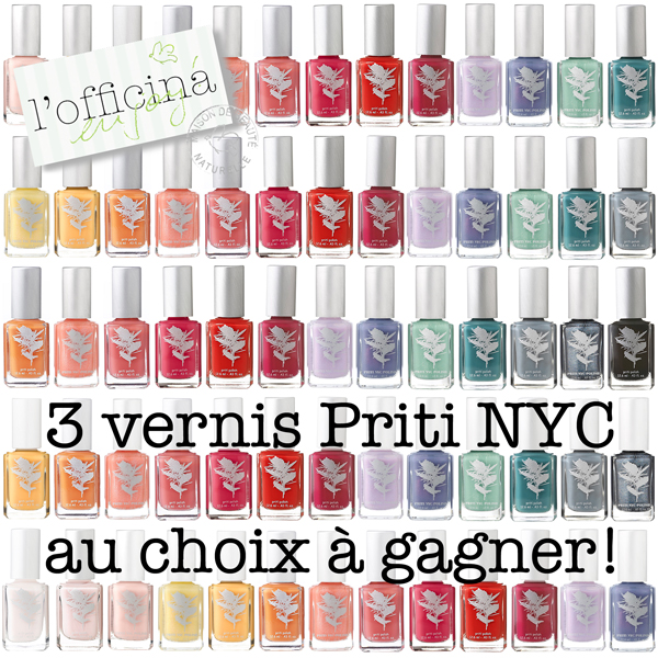 Vernis non toxiques Priti NYC