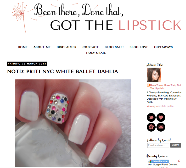Priti NYC - Vernis à Ongles Flowers - White Ballet Dahlia