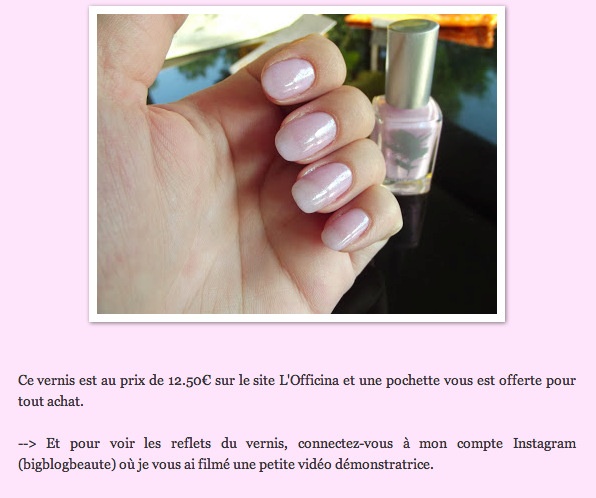 Revue sur le vernis non toxique de PRITI NYC Belle Courtisane et le dissolvant au soja par le Big Blog Beauté Revue sur le vernis non toxique de PRITI NYC Belle Courtisane et le dissolvant au soja par le Big Blog Beauté