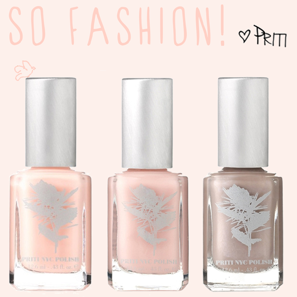 Vernis à ongles Priti NYC créés spécialement pour les défilés de Stella McCartney