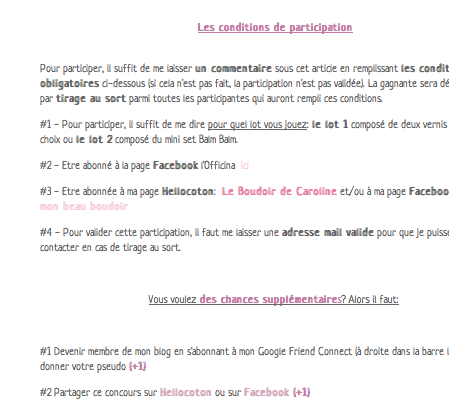 Boudoir mon beau Boudoir - Concours L'Officina Paris - Priti NYC - Balm Balm