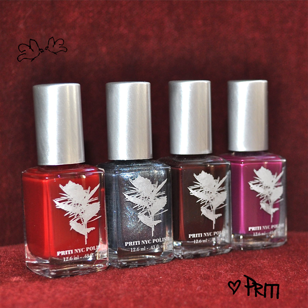 Priti NYC Vernis à Ongles Flowers - 4 free