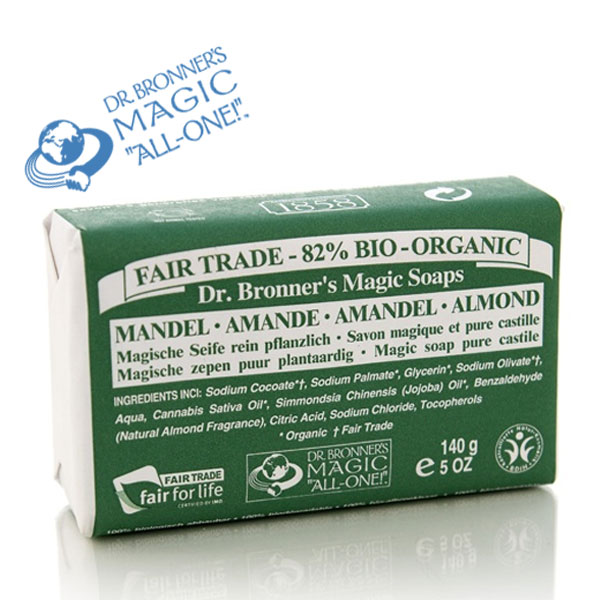 Dr. Bronner's Magic Soaps - Pain de Savon bio Amande  