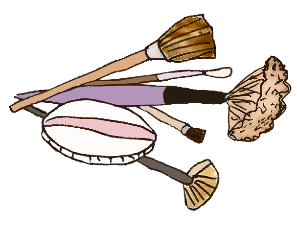 pinceaux maquillage
