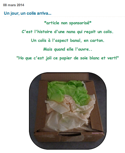 Revue d'une cliente de sa commande à l'Officina Revue d'une cliente de sa commande à l'Officina