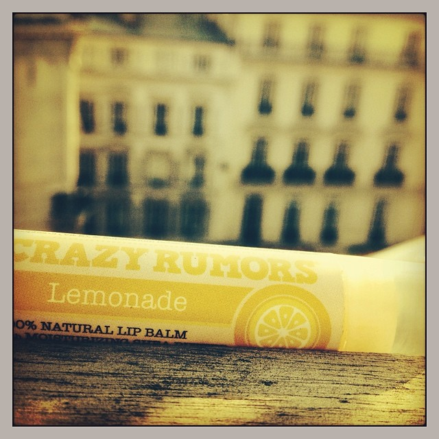 Crazy Rumors - Baume Lèvres Naturel Limonade  