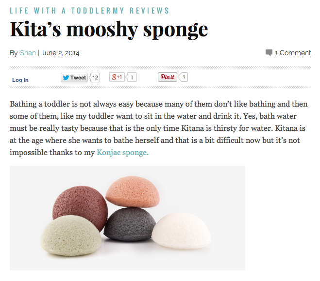 The Konjac Sponge Company - Eponge Konjac pour Bébé  