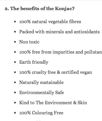 The Konjac Sponge Company - Eponge Konjac pour Bébé  