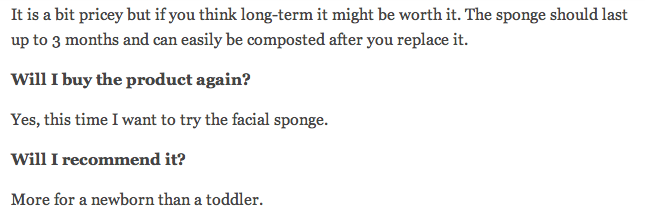 The Konjac Sponge Company - Eponge Konjac pour Bébé  