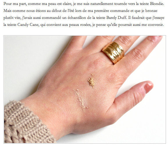 Le petit blog de Lucie - Le fond de teint minéral Lily Lolo