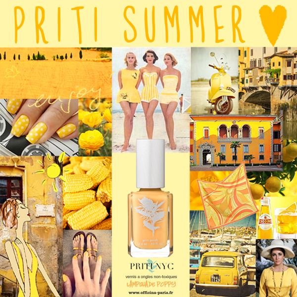 Priti NYC - Vernis à Ongles Flowers - Lampshade Poppy PritiNYC-Summer-Lampshade-poppy