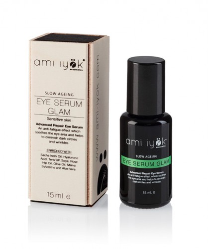 Ami Iyök Eye Serum Glam Kräftigendes Serum für die Augenkontur Naturkosmetik zertifiziert Natrue