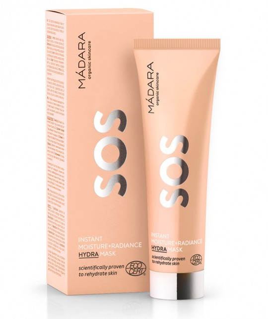 Madara SOS Hydra Mask Moisture + Radiance 60ml organic cosmetics