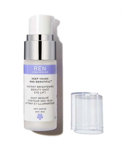 REN Keep Young And Beautiful Instant Brightening Beauty Shot Eye Lift clean skincare