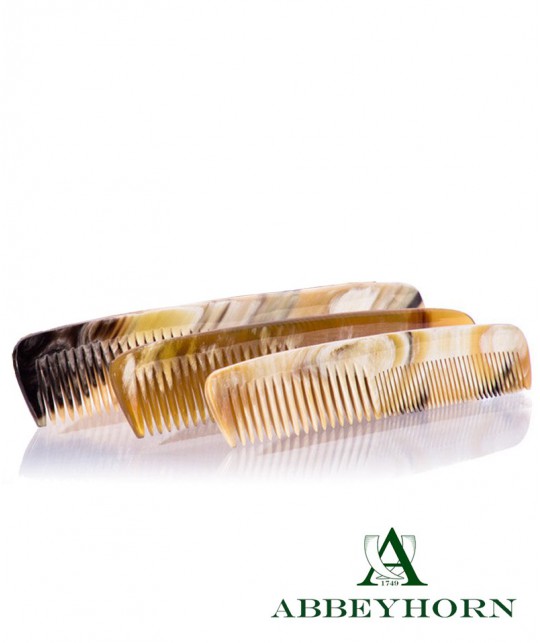 ABBEYHORN Horn Comb double tooth (16 cm)