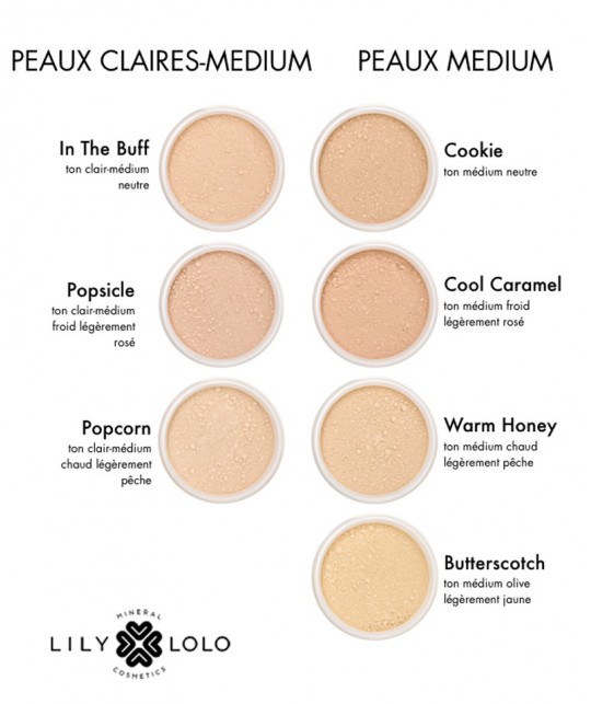 LILY LOLO Mineral-Puder Foundation SPF15 Popcorn