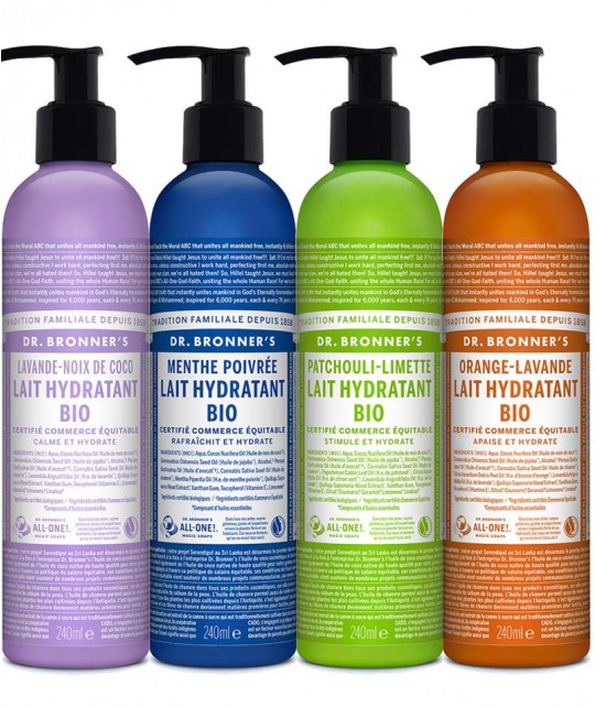Dr. Bronner's Organic Body Lotion Peppermint