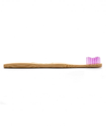 Humble Brush Kids - pink Bamboo Toothbrush vegan cruelty free nylon bristles ultrasoft