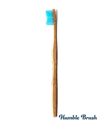 Bamboo Toothbrush Humble Brush Sustainable Vegan Cruelty free Designed in Sweden blue