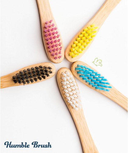 Humble Brush Brosse à Dents en Bambou écologique certifié Vegan Cruelty free design suédois