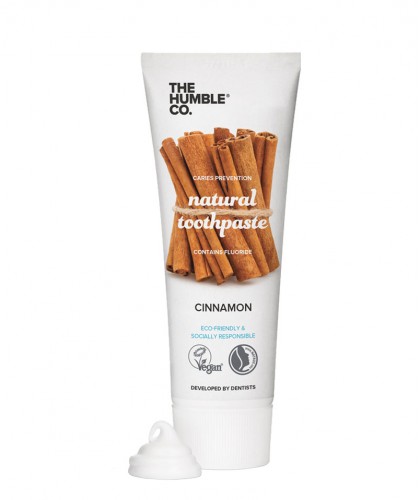 Humble Brush Natural Toothpaste Cinnamon with fluoride vegan