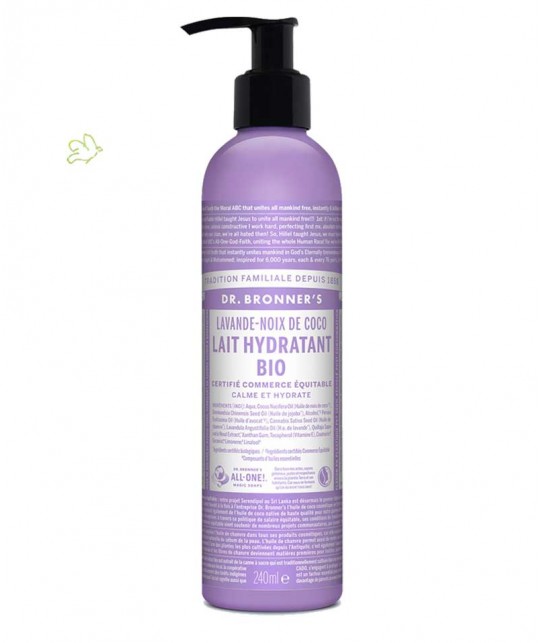 Dr. Bronner's Organic Body Lotion Lavender Coconut