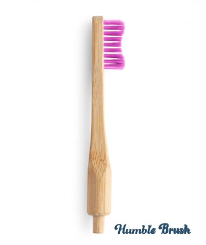 Humble Brush Bamboo Toothbrush with replaceable heads removable Vegan sustainable zero waste ecofriendly