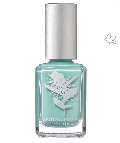 Priti NYC Nagellack Nagellack 645 Bluestar Mint Blau vegan clean beauty Ökolack Naturkosmetik
