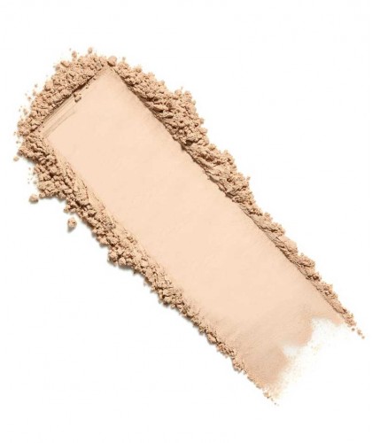 LILY LOLO Mineral Foundation SPF 15 Warm Peach swatch loose powder
