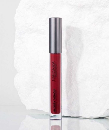 Naturkosmetik Madara Lipgloss Glossy Venom Rot Ruby Red Hydrating organic makeup