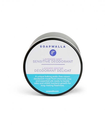 Soapwalla Naturkosmetik Deodorant Creme bio Lavendel Minze Sensitiv
