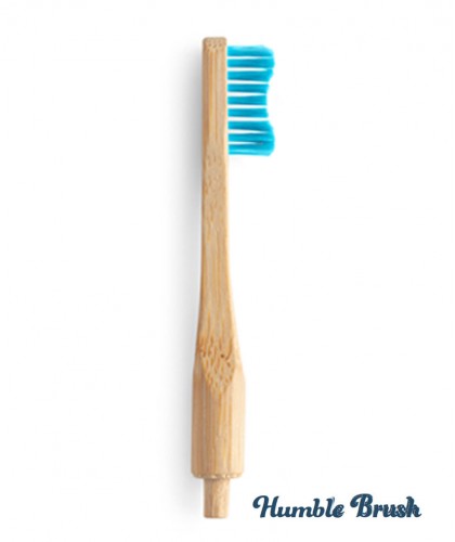 Bambus Zahnbürste mit austauschbarem Kopf Humble Brush weiche Borsten Nylon nachhaltig umweltfreundlich kompostierbar