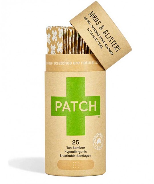 Patch by Nutricare Aloe Vera Bamboo Bandages sensitive skin vegan zero waste