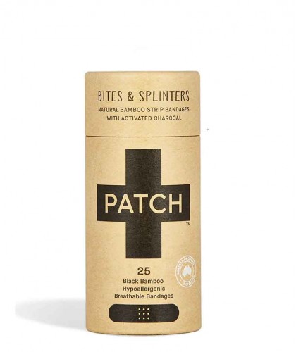PATCH by Nutricare Charcoal Bamboo Bandages natural Strips biodegradable