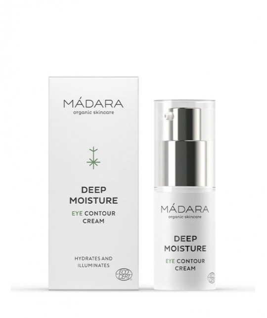 MADARA Contour des Yeux bio cosmétique - Crème certifié Deep Moisture