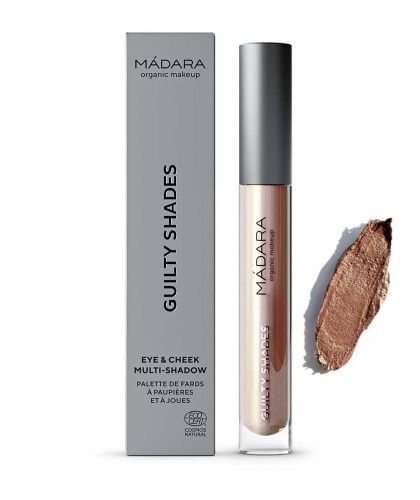MADARA organic makeup Eye shadow liquid Cheek multi-shadow Guilty Shades natural beauty Lizard grey taupe