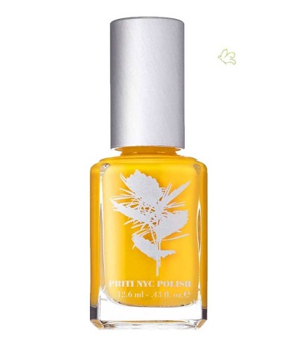 Priti NYC Nail Polish 443 Lampshade Poppy yellow