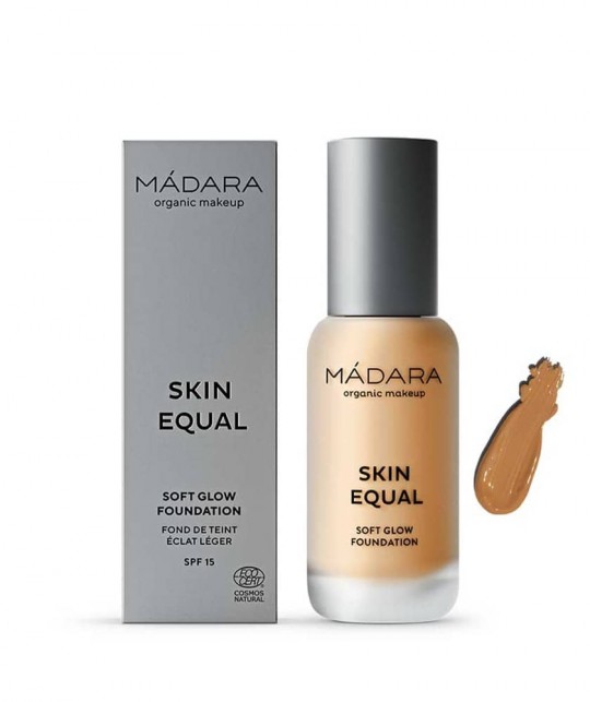 MADARA organic makeup Foundation Skin Equal Soft Glow Golden Sand 50