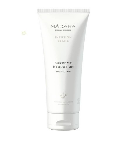 MADARA organic skincare Body Lotion Naturkosmetik Körpermilch Infusion Blanc Supreme Hydration