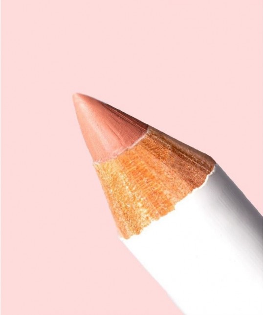 Lily Lolo Natural Lip Pencil Soft Nude green beauty