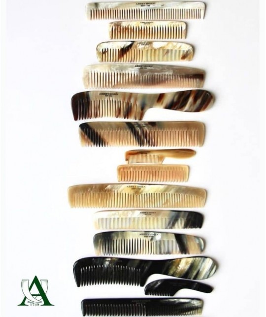 Abbeyhorn horn combs handmade in Britain online shop