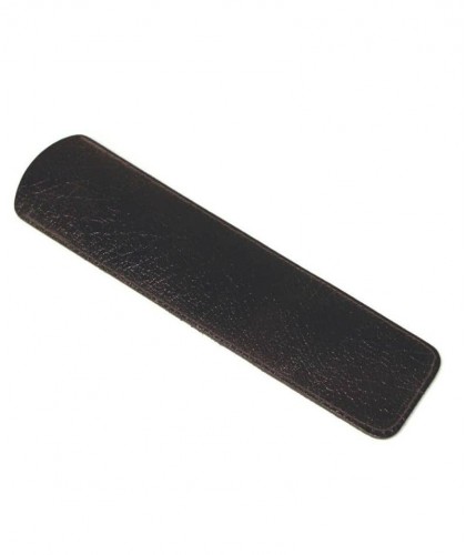 Étui cuir pour peigne en corne Abbeyhorn 16,8 cm fait main