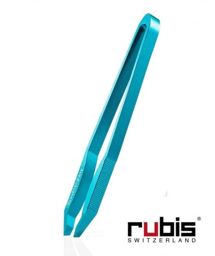 RUBIS Switzerland Tweezers eyebrows Sweezer Blue (in tube)