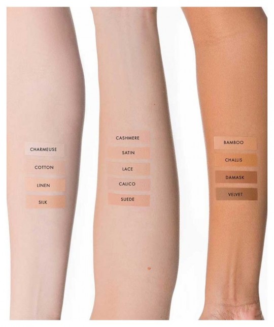 Lily Lolo Cream Foundation natural beauty Linen green cosmetics clean swatch