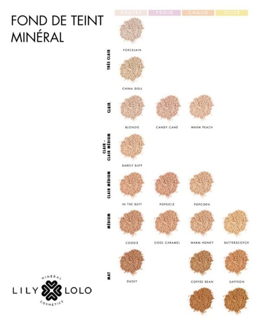 LILY LOLO Mineral-Puder Foundation Naturkosmetik l'Officina Paris