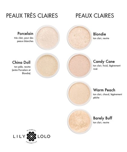Lily Lolo Mineral Foundation SPF 15 natural cosmetics l'Officina Paris