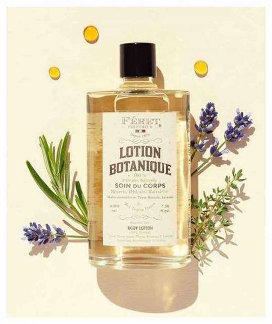 Féret Parfumeur Body lotion oil Lotion Botanique Lavender natural skincare l'Officina Paris