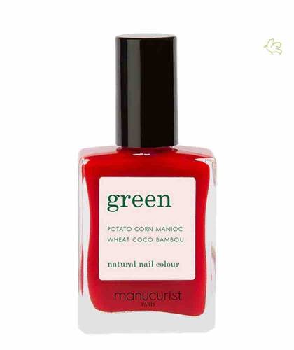 Manucurist GREEN - Nagellack Anemone Rot Erdbeer