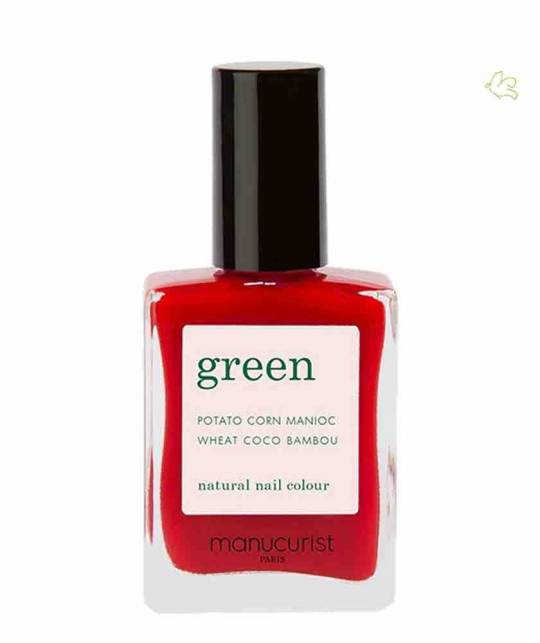 Manucurist GREEN Nail Polish Anemone red