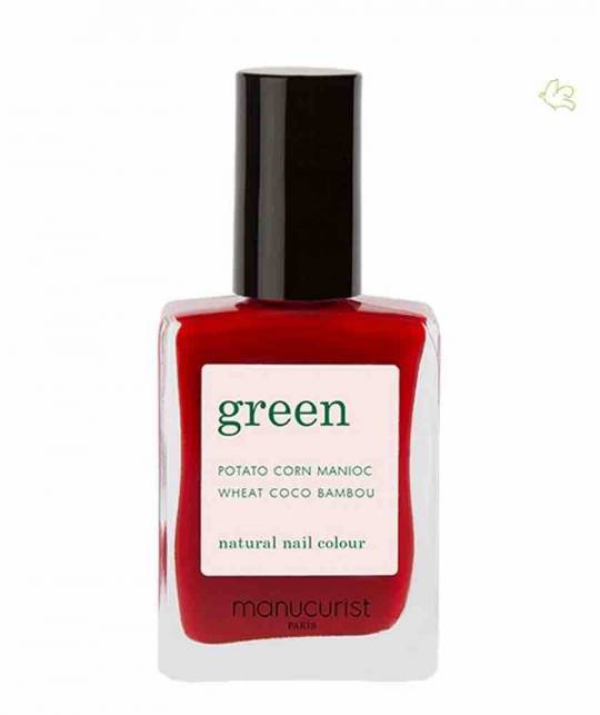 Manucurist Nail Polish GREEN Red Cherry